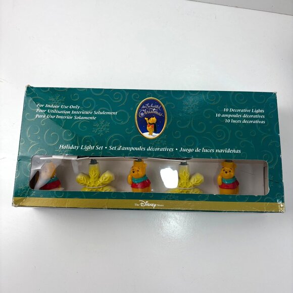 NOS The Disney Store An Enchanted Christmas Winnie The Pooh Indoor Holiday Light - Picture 1 of 5